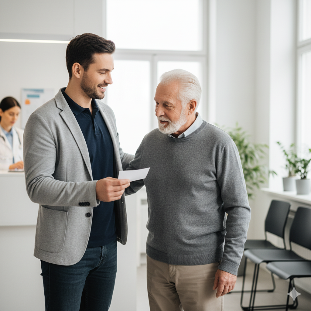 Arztbegleitservice Senioren Düsseldorf Jessica Weber Pflegebegleiterin